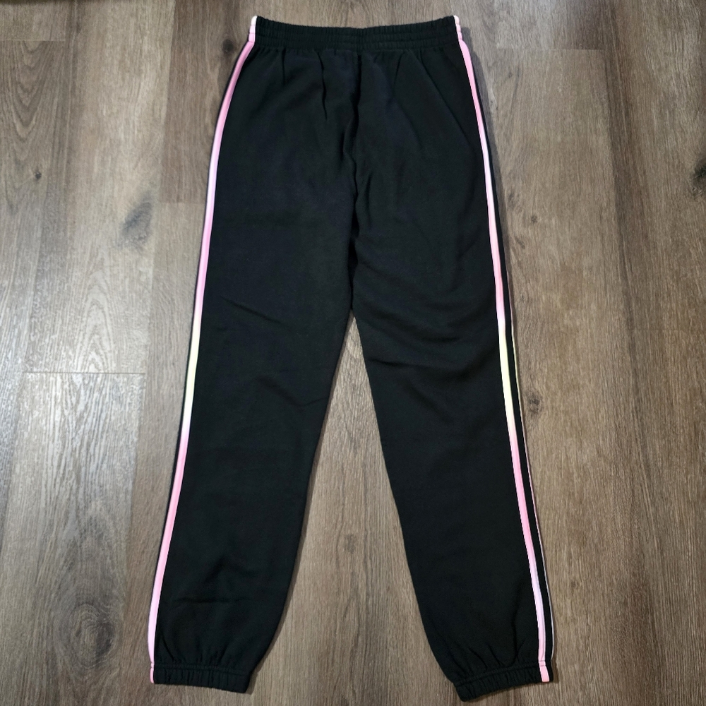 Adidas Girls Joggers Athletic Sweat Pants Black‎ NWT Size 14/16 Large - Picture 3 of 8